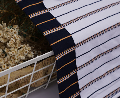 Goede prijs. Zachte en huidvriendelijke, stevige gestreepte gebreide weefsel voor casual wear online