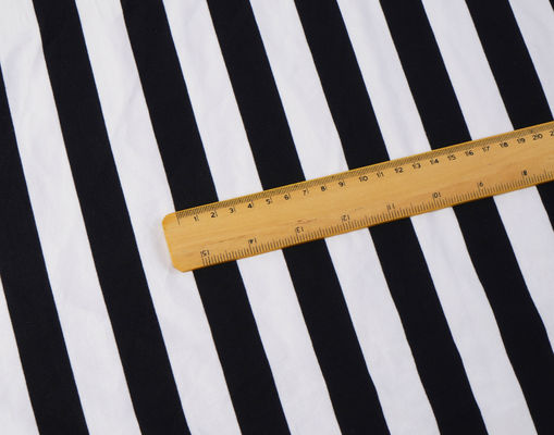 Goede prijs. Natuurlijke vocht afzuigen Gezonde en eenvoudige gestreepte gebreide stof voor T-shirt online