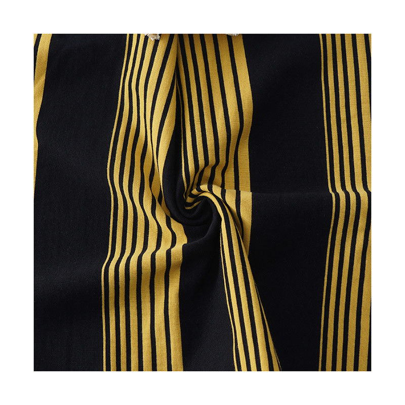 Garn gekleurd streep en dubbel garen van hoge kwaliteit enkel Jersey stof voor polo shirt