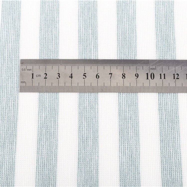 Multi Gekleurde Gestreepte Katoenen Materiële, In te ademen 160gsm Katoenen T-shirtstof
