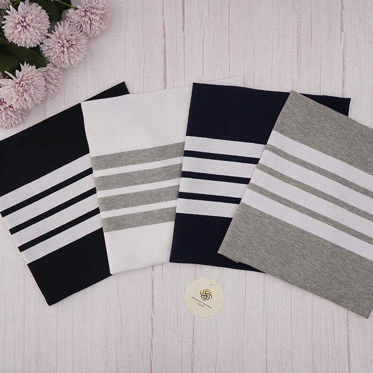 Huidvriendelijk puur katoen en linnen Zweet absorberend gestreept materiaal Stof voor casual shirt