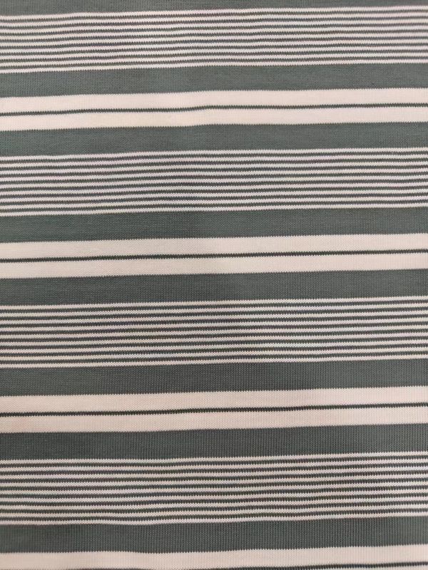Hoogwaardige en milieuvriendelijke garens gekleurde stof katoen gestreepte stof voor T-shirt