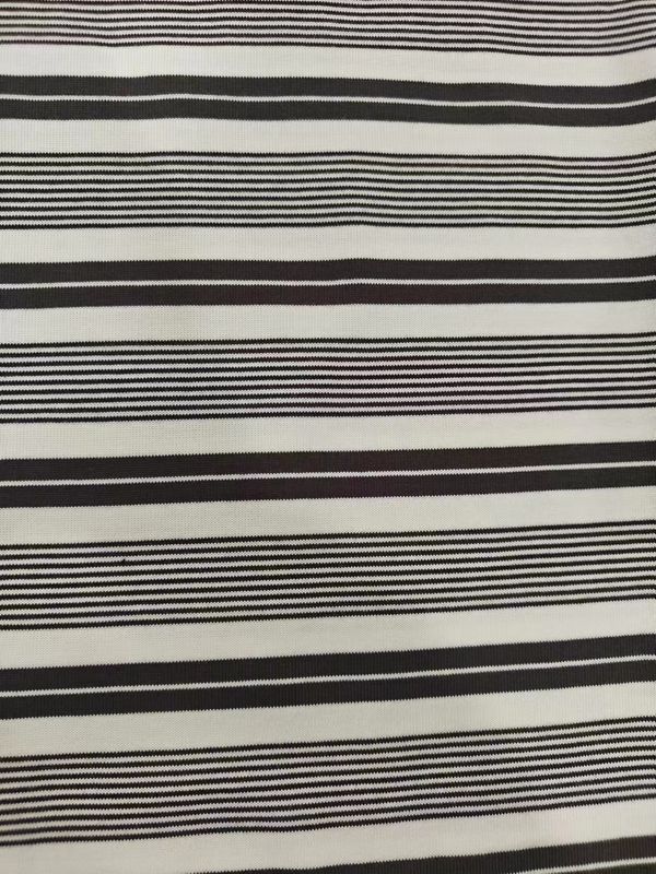 Hoogwaardige en milieuvriendelijke garens gekleurde stof katoen gestreepte stof voor T-shirt