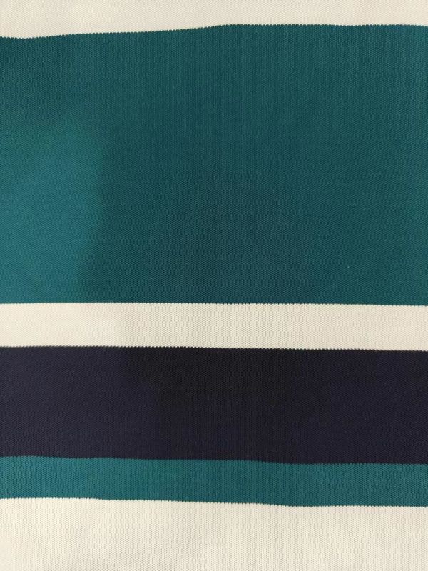 milieuvriendelijk en elastisch duurzaam comfortabel gestreept materiaal stof voor polo shirt