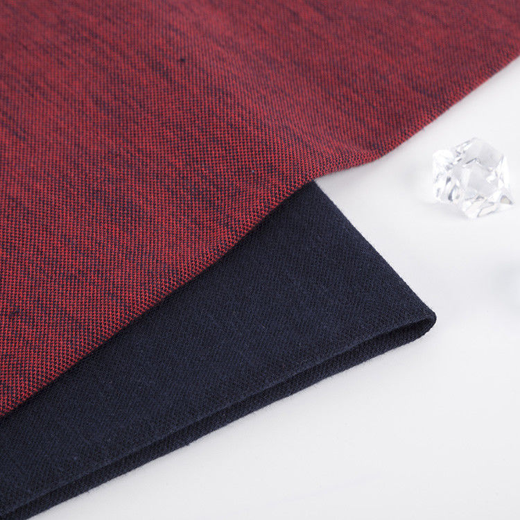 Adembare en zweet-absorberende katoen gewone Jersey gestreepte gebreide stof voor kleding