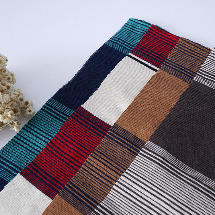 Comfortabele en huidvriendelijke textuur Flexibel gestreept materiaal Stof voor polo shirt