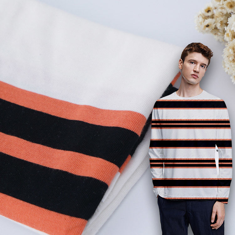 Comfortabel geschikt en sterk Duurzaam gezond gestreept materiaal Stof voor casual wear