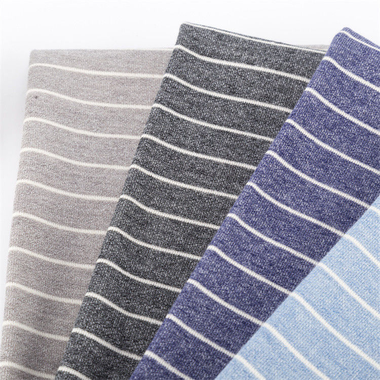 Multicolor ademend katoen Frans Terry Stof Voor Frans Terry