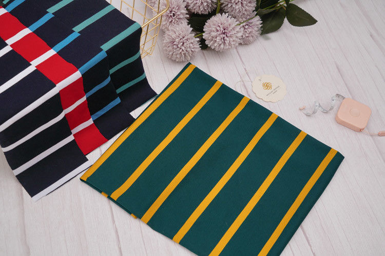 Adembenemend en glanzend Stijlvol en huidvriendelijk Mercerized Cotton Pique gebreide stof voor polo shirt