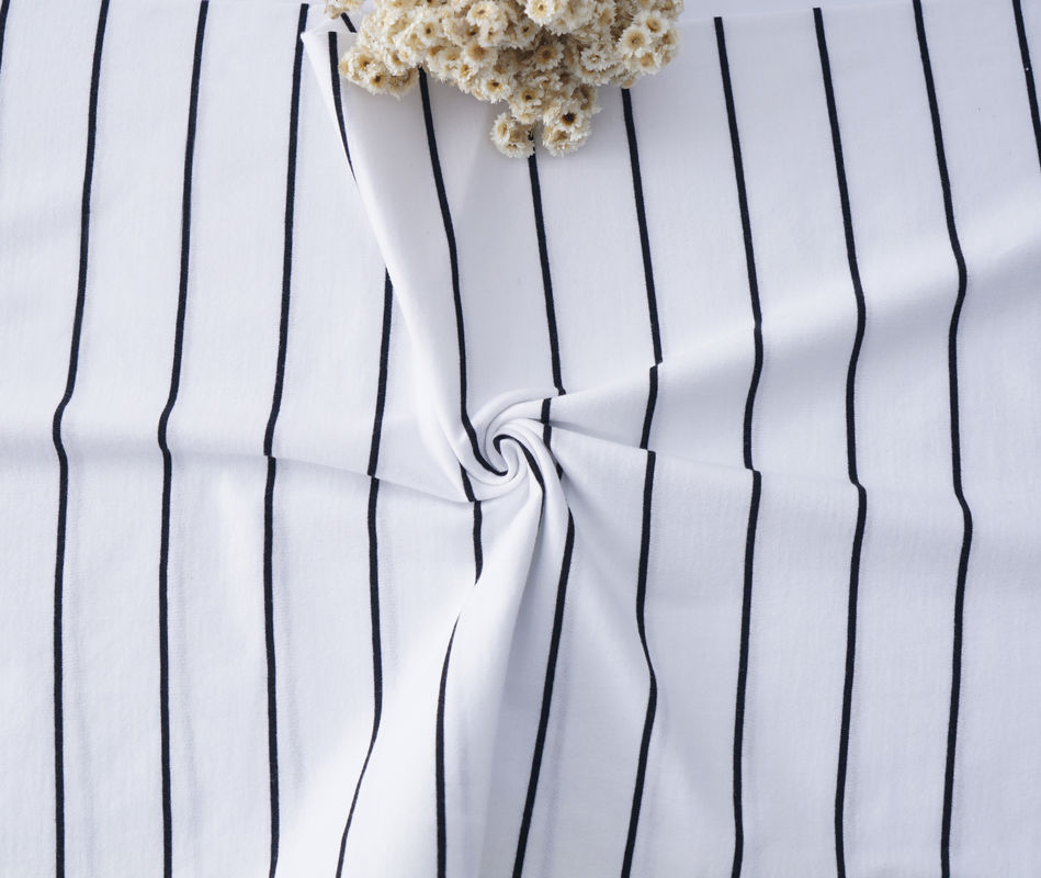 Goedkwaliteit Modieus Comfortabel en ademend gestreepte stof voor casual wear