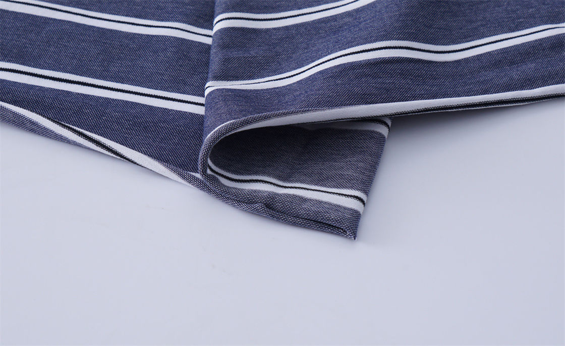 Comfortabel en ademend Flexibel en flexibel katoenen Pique stof voor polo shirt