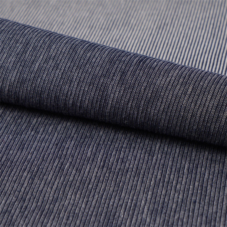 Versleten en zweet-absorberend en ademend gestreepte gebreide stof voor casual wear