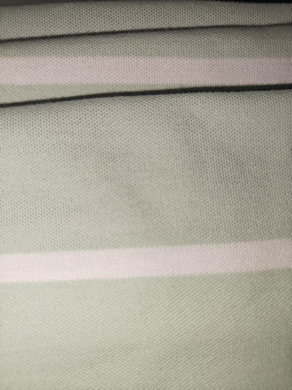 Slijtvast en comfortabel, anti-kreuk en verfrissende gestreepte stof voor poloshirt