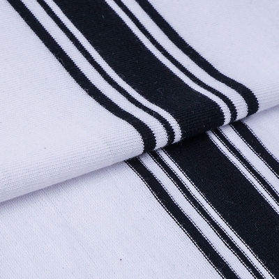 Eenzijdig gestreepte gebreide garen gekleurd 32S 175cm voor sportkleding
