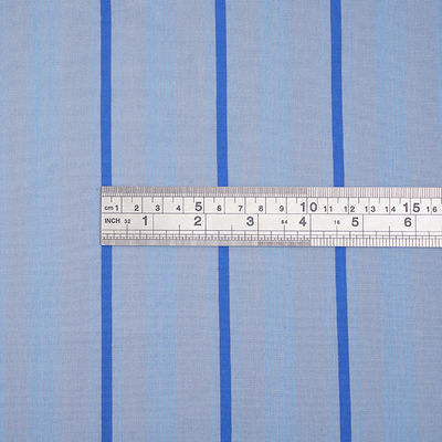 Mercerize katoen gestreepte breiweefsel zacht 95 katoen 5 spandex 175 cm breed