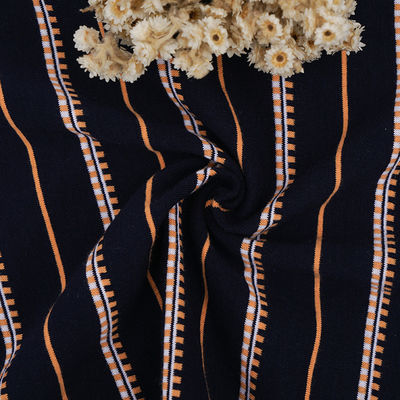32S van de katoenen Geweven 180g Garen Geverft de Streepmateriaal T-shirtstof strak