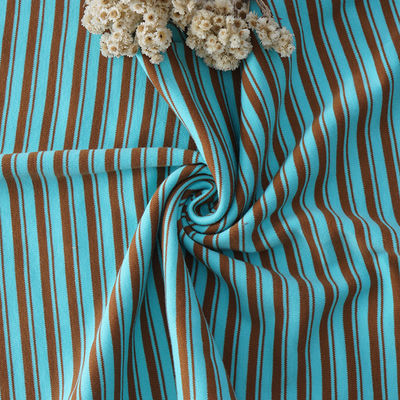 Goede prijs. Zweet die Katoenen 100 Streepstof, Zwaargewicht Gestreepte Nervatuurstof absorberen online