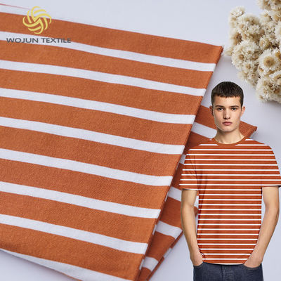 175cm verfte het Gestreepte Materiële Stoffen100% Katoenen Garen In te ademen Textuur