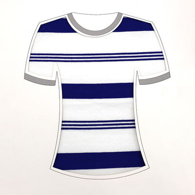 Goede prijs. Garens Geverfd gestreepte katoenen weefsel milieuvriendelijk 32S 185gsm Zacht oppervlak online