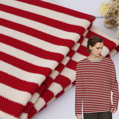 Goede prijs. De garen Geverfte van de Katoenen Slijtage die Piquéstof zich 320g-tegen Streep verzetten die Materiaal kammen online