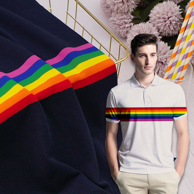 Goede prijs. Gebruikbestendige katoenen pique stof ZS-34806 lichtgewicht garen gekleurd materiaal online