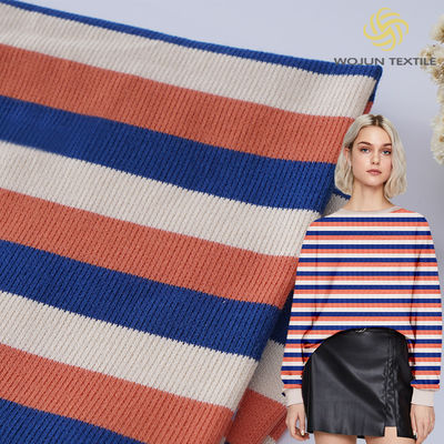 Goede prijs. Lycra katoen Pique gebreide stof 163cm Garens Geverfd Stretch Zachte textuur online