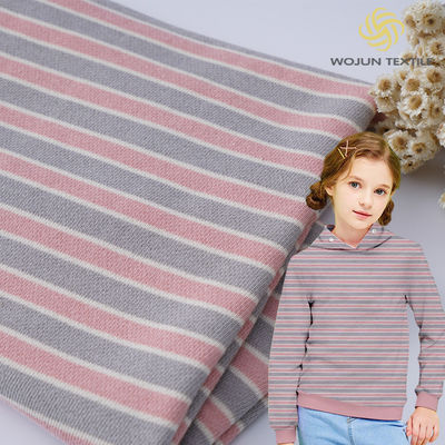 100 Katoen Frans Terry Stof 320g 21S Strip Double Garment Materiaal