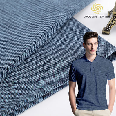 Goede prijs. Satine Lycra Pique Comfortabel Solid gebreide stof Puur katoen Solid geverfd stof online