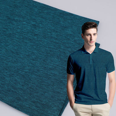 Aardadige en modieuze pure katoen massief gebreide stof voor polo shirt