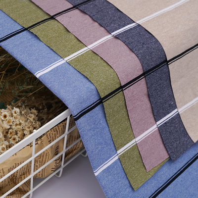 Goede prijs. Zacht en huidvriendelijk en modieus gestreepte gebreide stof voor polohemd online