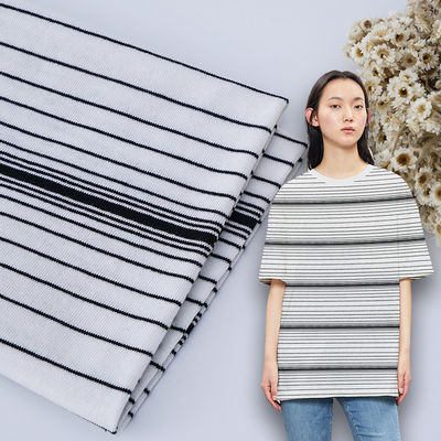 Stof van gestreepte materialen van hoge kwaliteit en vochtopvangend materiaal voor casual wear