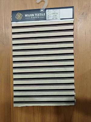 Goede prijs. Vlak en glad en huidvriendelijk gezond gestreepte gebreide stof voor T-shirt online