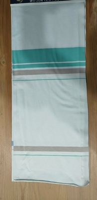 Zacht en comfortabel ademend gestreepte stof voor T-shirt