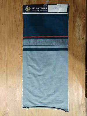 Zweet absorberend ademend en comfortabel en duurzaam gestreept materiaal stof voor casual wear