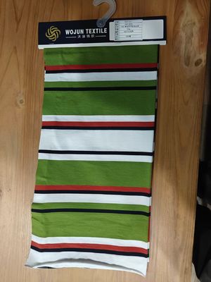 Duurzaam en comfortabel en zacht gestreepte gebreide stof voor polo shirt