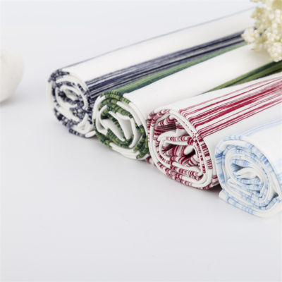 Goede prijs. Milieuelastic glad en zacht gestreepte breiweefsel 100kg voor T-shirt online