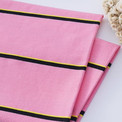 Goede prijs. Huidvriendelijke en veelkleurige, gepersonaliseerde gestreepte gebreide weefsel voor casual wear online