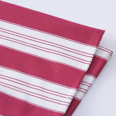 Goede prijs. Gezond en glad Sterk Duurzaam Natuurlijk gestreepte gebreide stof Voor T-shirt online