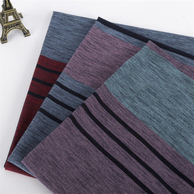 Goede prijs. Zweet-absorberend en knapperig en stijlvol gestreept gebreide stof voor polo shirt online