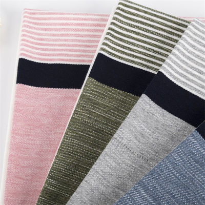 Makkelijk te verzorgen cirkelvormig breien gestreepte gebreide stof voor polo shirt