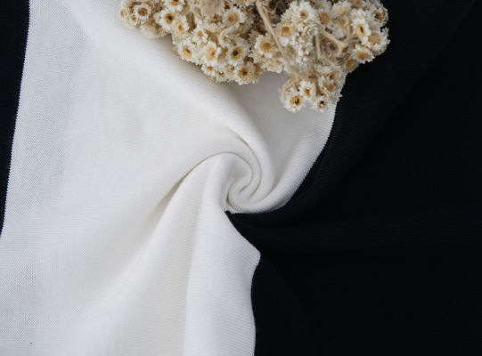 Goede prijs. Huidvriendelijk en zacht zacht gemakkelijk te verzorgen gestreepte stof voor casual wear online