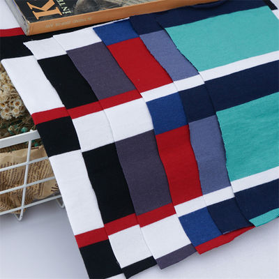 Goede prijs. Milieuvriendelijk en natuurlijk gestreepte breistof voor T-shirts online