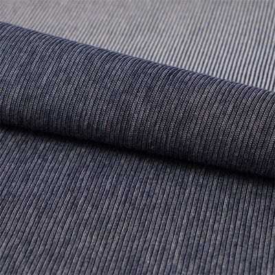 Versleten en zweet-absorberend en ademend gestreepte gebreide stof voor casual wear