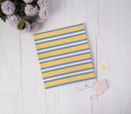Vocht-absorberend en ademend glad gestreepte gebreide stof voor T-shirt