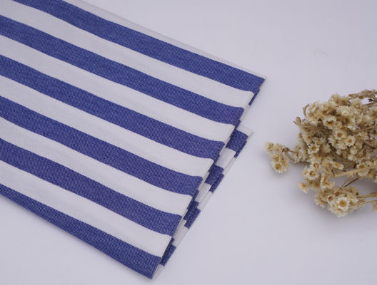 Goede prijs. Ademend Sneldrogend Slijtvast Gezond Gestreept Gebreide Stof Voor Poloshirt online