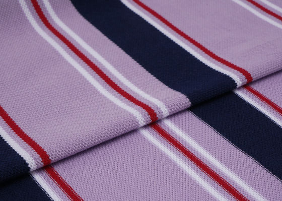 Goede prijs. Gezond, milieuvriendelijk en ademend gestreepte gebreide stof voor T-shirts online