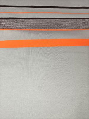 Goede prijs. 95% Katoen 5% Spandex Gestreepte Gebreide Stof voor T-shirts online