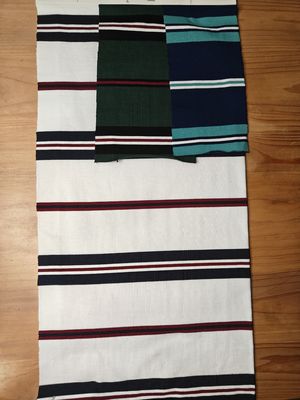 Goede prijs. Stijlvol en ademend met een goede pasvorm Gezond gestreepte gebreide stof voor T-shirt online