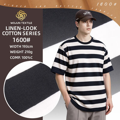 Goede prijs. 210g 100% Katoen Linnen-Look Stof | Aanpasbaar & Fabrieksmatig Direct voor High-End Merken online