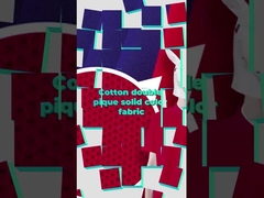 De stevige Kleuren Katoenen Piquéstof 26S maakt Rek Gekamd Materiaal waterdicht